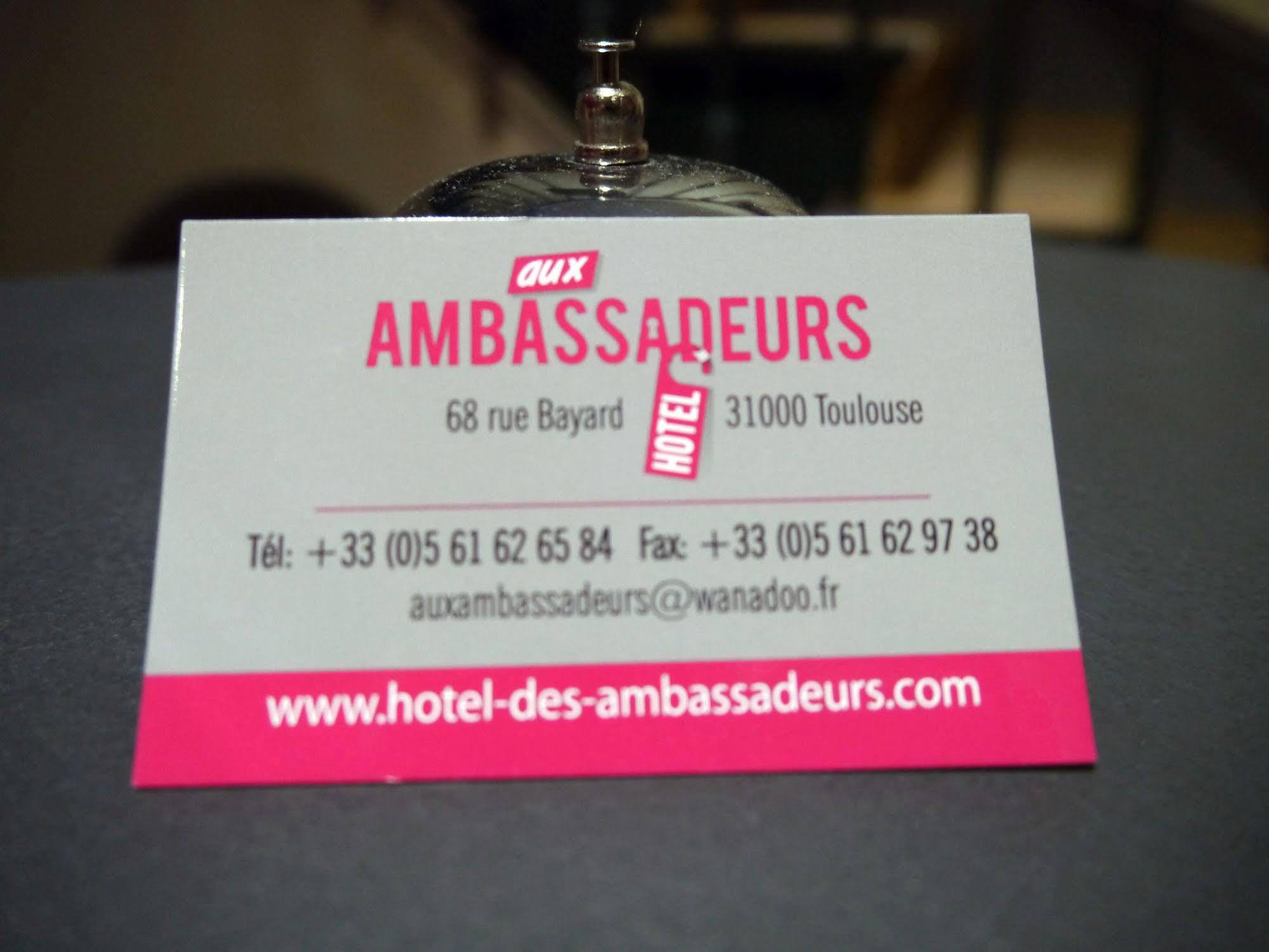 Hotel Des Ambassadeurs Toulouse Exterior photo